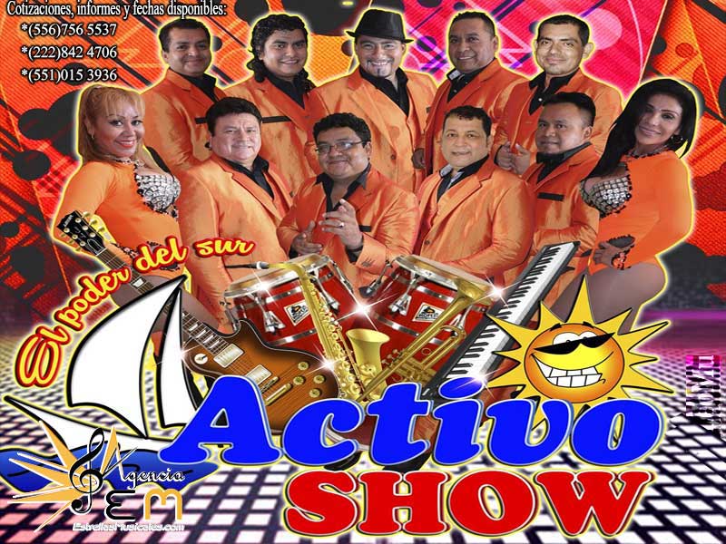 activo show contrataciones cuanto cobra telefonos informes
