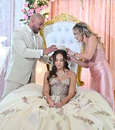 Padrinos coronacion Quinceanera