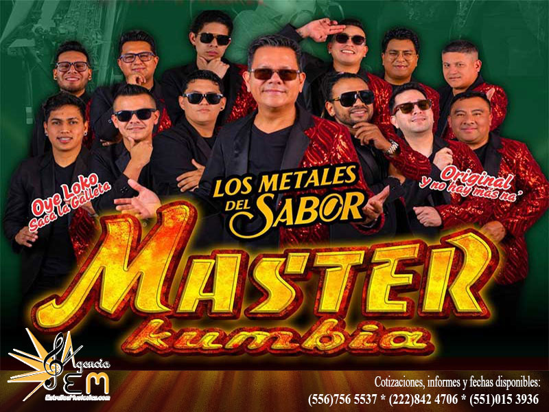 Contrataciones Master kumbia cuanto cobra, telefonos, informes