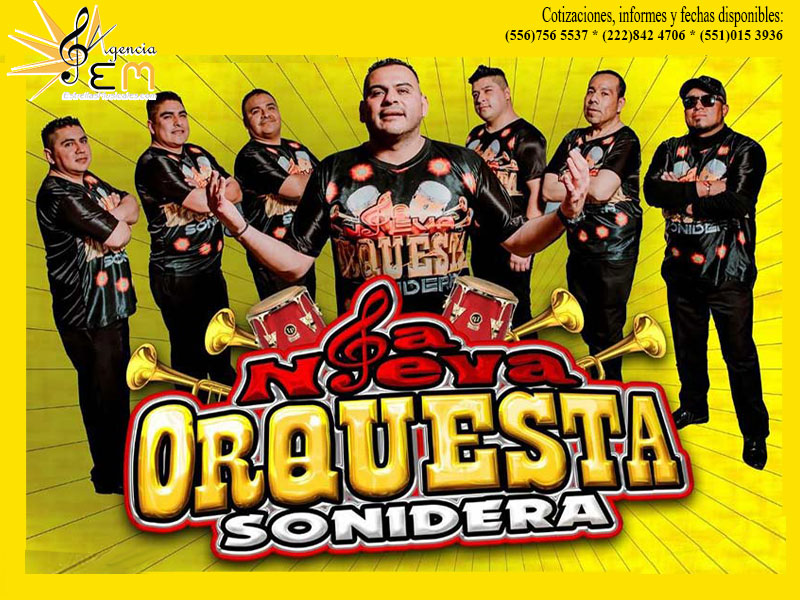 Nueva Orquesta Sonidera contrataciones e informes starmedios.com el sitio de las estrellas
